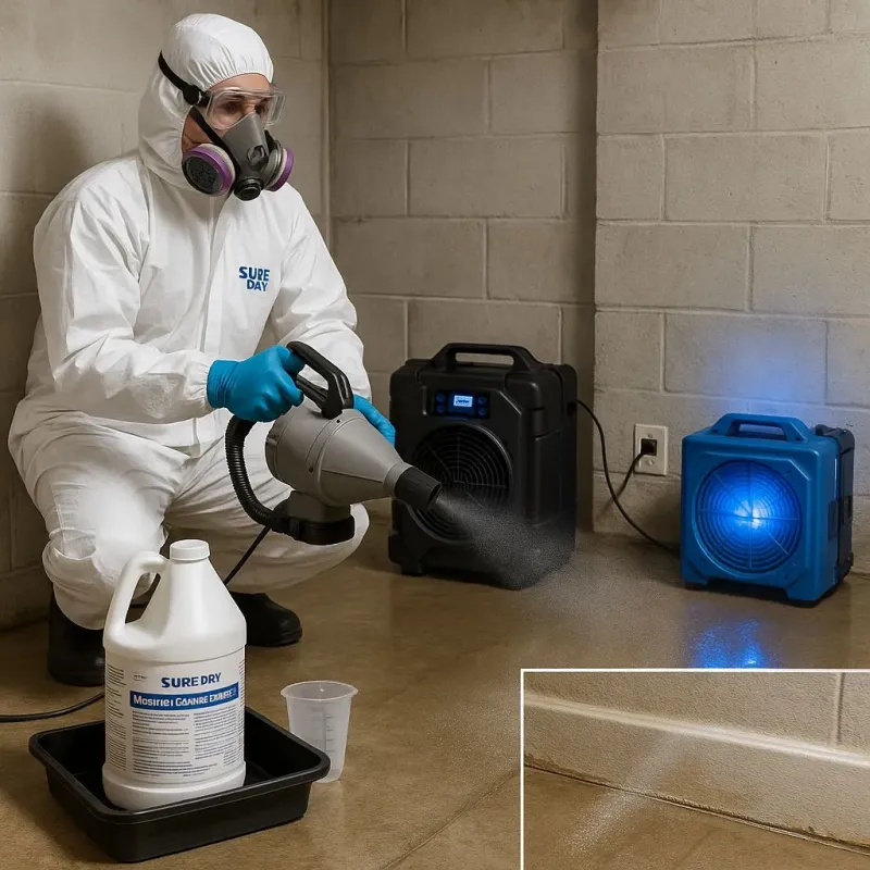 Sanitization and Odor Removal process in McGraw, NY