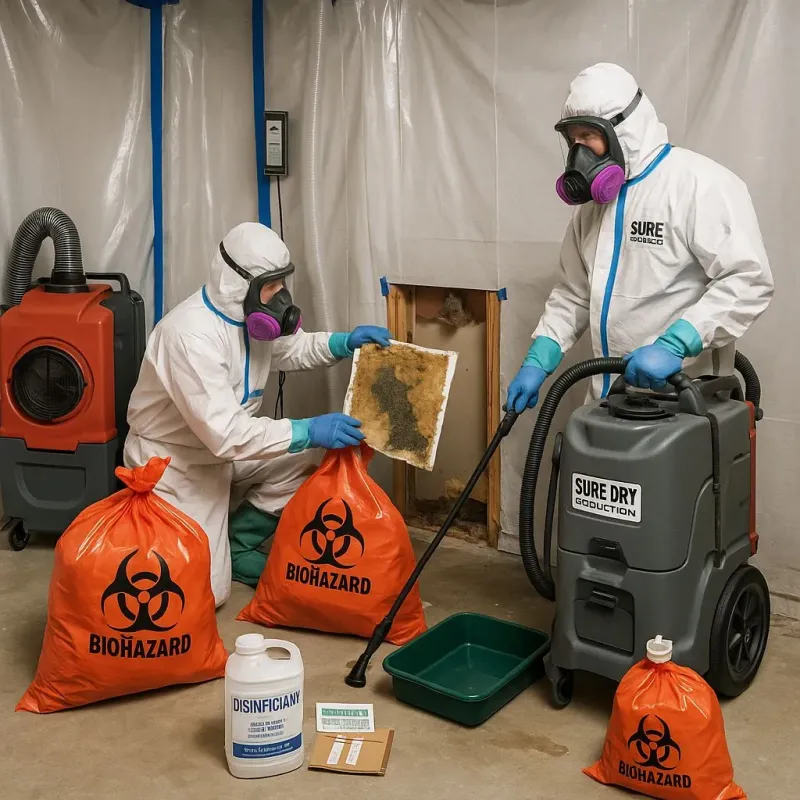Contaminated Water Handling Protocols process in McGraw, NY